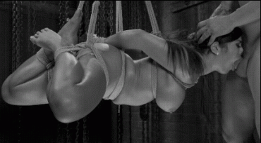 Sex Gif - Suspension and blowjob