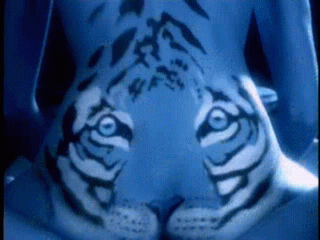 Sex Gif - Teen with tattoo rides a dick