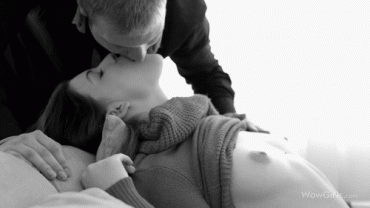 Sex Gif - Welcome Home Dear -- Couple Kissing