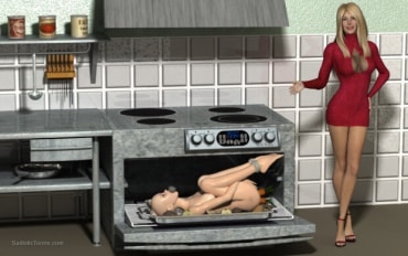 Sex Picture - Commercial kitchen furniture - Girlsize oven