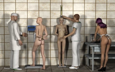 Sex Picture - Dolcett City Slaughterhouse - Grading the meat