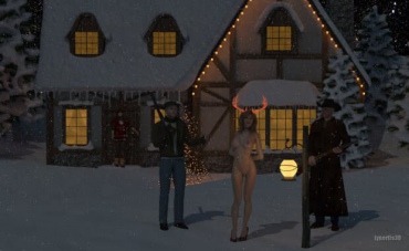 Sex Picture - Getting ready for the traditional Dolcett County winter night deer hunt