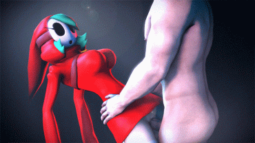 Sex Gif - 2015 3d animated ass big_breasts blush breasts clothed clothing female hair half-dressed hood human humanoid imflain3d legwear male male/female mammal mario_bros mask nintendo not_furry open_mouth penetration penis pussy sex shygirl shyguy vaginal_penetra