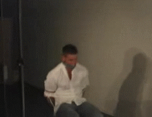 Sex Gif - BBC Intruder ties you up and makes your wife his bitch, and she enjoys it.
