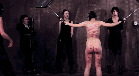 Brutal whipping and marking from Mood pictures