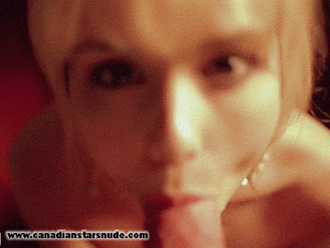 Sex Gif - Canadian babe Ariel Rebel close-up POV blowjob gif