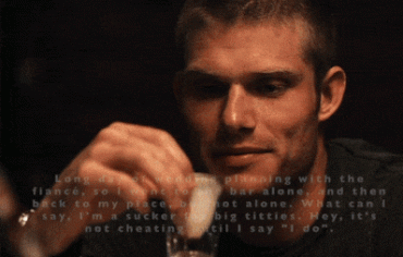 Sex Gif - Cheating fiancé takes a night off from being engaged to fuck the hot slutty bartender