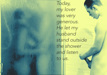 Sex Gif - cuckold captions hot wife creampie eat