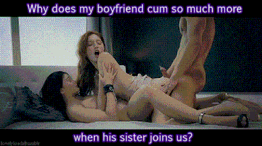 Sex Gif - Cum for two, maybe