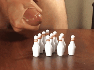 Sex Gif - Cumshot Bowling.