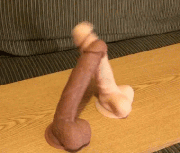 Sex Gif - Dueling Dildos