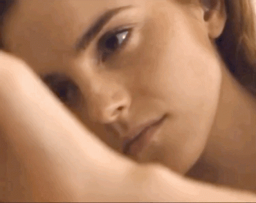 Sex Gif - Emma Watson caressing your face