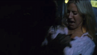 Sex Gif - horror movie blonde attacked by big bad wolf