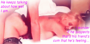 Sex Gif - if only he knew what his cock was sliding into..