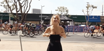 Sex Gif - Lily Ivy flashing in public