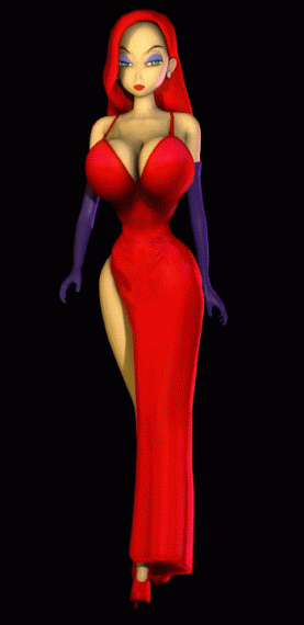 Sex Gif - Lovely boobs of Jessica Rabbit