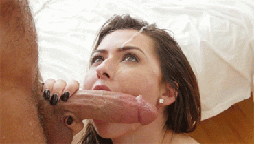 Sex Gif - Melissa Moore sucks cock after facial
