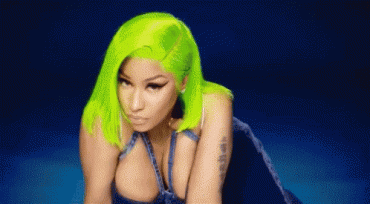 Sex Gif - Nicki Minaj - Black and Green Barbie
