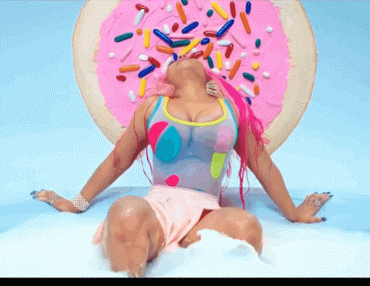 Sex Gif - Nicki Minaj can’t control herself
