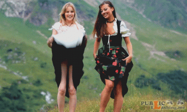 Sex Gif - Pantieless country teens upskirt flashing