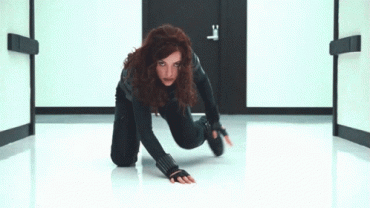 Sex Gif - Sexy Black Widow II