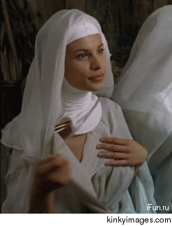 Sex Gif - Sister happily prepares for sex
