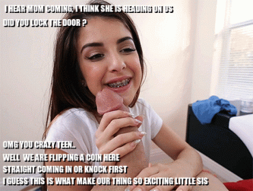 Sex Gif - Sister is a crazy teen