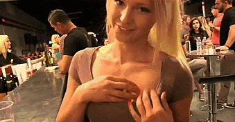 Sex Gif - Staci carr is looking sexy as hell while getting her boobs ou