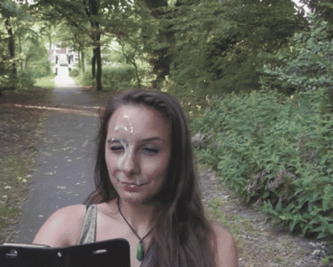 Sex Gif - Taking selfie of facial