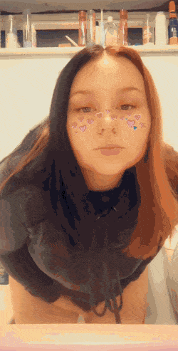Sex Gif - Teen BBW Showing Off Her Fat Ass And Pussy