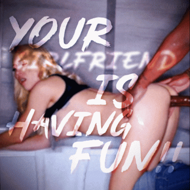 Sex Gif - Thats what happen when you prefer play online games, instead of go dating with your girlfriend...