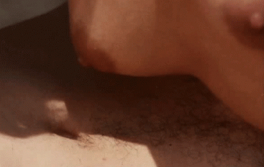 Sex Gif - Vintage Nipple Play with Bellybutton