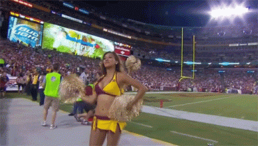 Sex Gif - Washington Football NFL Cheerleader