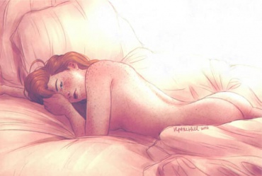 Sex Picture - Ginny Naked in Bed