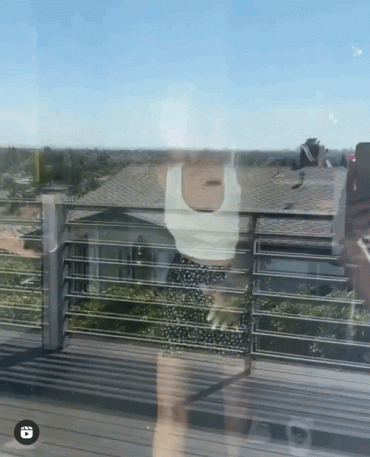 Sex Gif - Crazy funny ass babe #lovinit