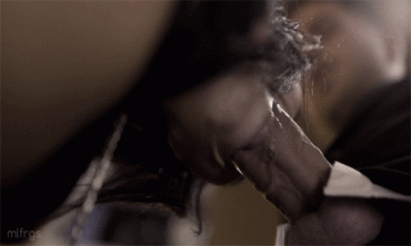 Sex Gif - Slick sloppy blow job